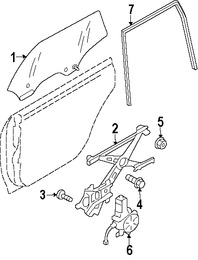 Foto de Canal de Crista Original para Subaru B9 Tribeca Subaru Tribeca Marca SUBARU Nmero de Parte 63527XA03A