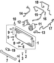 Foto de Sensor de Temperatura Ambiental Original para Subaru Impreza 2002 2003 2004 2005 2006 2007 Marca SUBARU Nmero de Parte 73730FE010