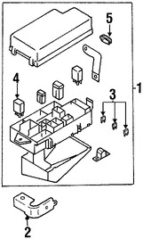 Foto de Fusible Original para Subaru Impreza Subaru Forester Subaru Baja Marca SUBARU N�mero de Parte 82211FC050