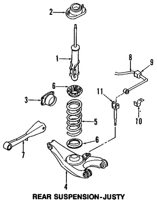 Foto de Sello de Rueda Original para Subaru Justy 1991 1992 1993 1989 1990 1994 Marca SUBARU Nmero de Parte 906390005