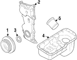 Foto de Polea del cigue�al Original para Suzuki Sidekick Suzuki Vitara Marca SUZUKI N�mero de Parte 1261077E12