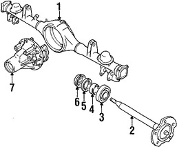 Foto de Rodamiento de Eje Propulsor Original para Suzuki Vitara Suzuki Grand Vitara Marca SUZUKI N�mero de Parte 4359165D00