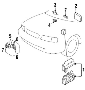 Foto de Modulo de Control calefaccin, ventilacin y aire acondicionado Original para Suzuki Aerio 2006 2007 Marca SUZUKI Nmero de Parte 3888068J10