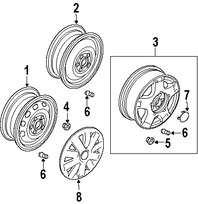 Foto de Tuerca de la Rueda Original para Suzuki Samurai Suzuki Aerio Suzuki Grand Vitara Suzuki SX4 Suzuki Kizashi Marca SUZUKI Nmero de Parte 0914012042