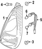 Foto de Bombilla de luz de estacionamiento / cruce Original para Suzuki Aerio Suzuki XL-7 Suzuki Grand Vitara Suzuki SX4 Marca SUZUKI Nmero de Parte 0947112202