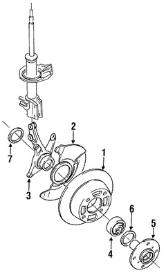 Foto de Rodaje de Rueda Original para Suzuki Swift Marca SUZUKI N�mero de Parte 0926736002