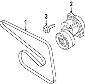 Foto de Tensor de correa Original para Suzuki Forenza Suzuki Reno Marca SUZUKI N�mero de Parte 9516085Z02