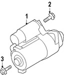 Foto de Tornillo de Arranque Original para Suzuki Reno Suzuki Forenza Marca SUZUKI Nmero de Parte 2099586Z00