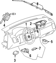 Foto de Sensor de impacto del Air Bag Original para Suzuki XL-7 2007 2008 2009 Marca SUZUKI Nmero de Parte 3893078J02