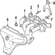 Foto de M�ltiple de Escape Original para Suzuki SX4 2007 2008 2009 Marca SUZUKI N�mero de Parte 1411080J01