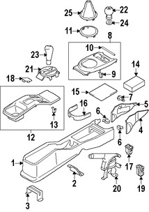 Foto de Interruptor Caja de Transferencia Original para Suzuki SX4 Marca SUZUKI N�mero de Parte 3779079J00