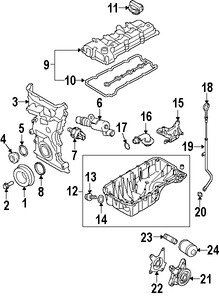 Foto de C�rter Original para Suzuki Kizashi 2010 2011 2012 2013 Marca SUZUKI N�mero de Parte 1150085830