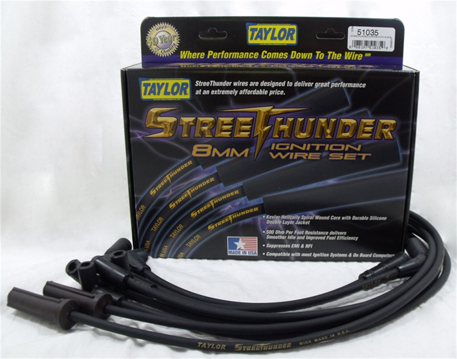 Foto de Juego de Cables de Encendido para Chevrolet S10 1998 Marca TAYLOR CABLE Nmero de Parte 51035