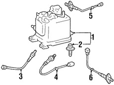 Foto de Sensor de oxigeno Original para Toyota Tundra Toyota Sequoia Marca TOYOTA N�mero de Parte 8946509310
