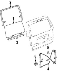 Foto de Motor de Ventana de Puerta Trasera Original para Toyota 4Runner Marca TOYOTA N�mero de Parte 8572035150
