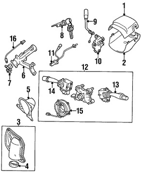 Foto de Interruptor Dimmer del tablero de instrumentos Original para Toyota Sequoia 2002 2003 2004 2005 2006 2007 Marca TOYOTA Nmero de Parte 841400C040