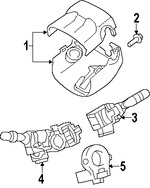 Foto de Sensor de Posicin del Volante de Direccin Original para Toyota Highlander 2008 2009 2010 2011 2012 2013 Marca TOYOTA Nmero de Parte 8924548050