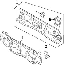 Foto de Panel posterior Original para Toyota RAV4 Marca TOYOTA Nmero de Parte 583020R011