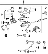 Foto de Sensor Angulo de Direccin Original para Toyota FJ Cruiser 2007 2008 2009 Marca TOYOTA Nmero de Parte 8918060090