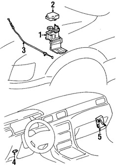 Foto de Mdulo de Control de Crucero Original para Toyota Camry 1999 2000 2001 Toyota Solara 1999 2000 2001 Marca TOYOTA Nmero de Parte 8824006030