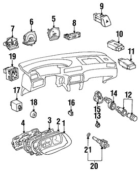 Foto de Sensor de Velocidad Original para Toyota Lexus Marca TOYOTA N�mero de Parte 8318112040
