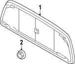 Foto de Cristal Trasero Original para Toyota Tacoma Marca TOYOTA Nmero de Parte 6481004111