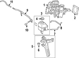 Foto de Arandela de la carcasa del filtro de aire Original para Toyota Avalon Toyota RAV4 Marca TOYOTA Nmero de Parte 177690V010