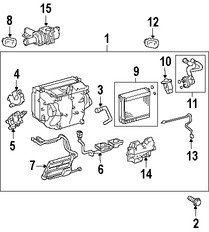 Foto de Elemento del Calentador de Climatizaci�n Original para Toyota Prius 2004 2005 2006 2007 2008 2009 Marca TOYOTA N�mero de Parte 8771047030
