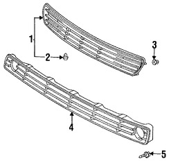 Foto de Tornillo de cubierta de parachoques Original para Toyota Lexus Marca TOYOTA N�mero de Parte 9015960249
