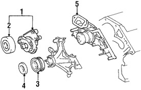Foto de Rodillo Tensor Original para Lexus Toyota Marca TOYOTA N�mero de Parte 166040F010