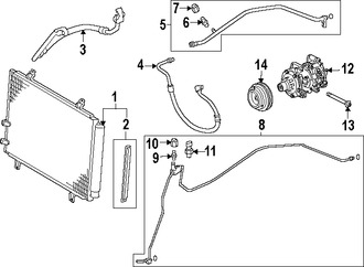 Foto de Tapa Vlvula de Servicio Aire Acondicionado Original para Toyota Scion Lexus Marca TOYOTA Nmero de Parte 8837502060