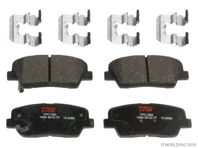 Foto de Pastillas de Freno para Hyundai Genesis Coupe Hyundai Genesis Hyundai Equus Kia K900 Marca Trw Nmero de Parte W0133-2283200