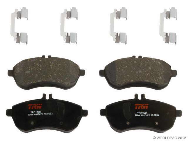 Foto de Pastilla de Freno de Disco para Mercedes-Benz C230 Mercedes-Benz C250 Mercedes-Benz C300 Mercedes-Benz SLK250 Marca Trw N�mero de Parte W0133-2283488