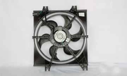Foto de Montura de ventilador de enfriado de motor para Hyundai Accent 2000 2001 2002 2003 2004 2005 2006 Marca TYC Nmero de Parte #600570