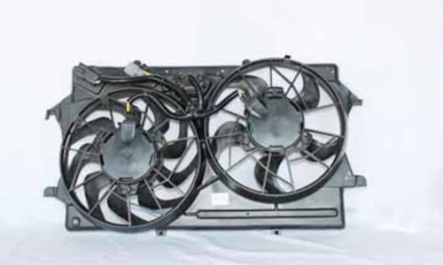 Foto de Ventilador Dual Condensador y Radiador  para Ford Focus 2000 2001 2002 Marca TYC N�mero de Parte 620720