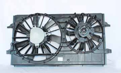 Foto de Ventilador Dual Condensador y Radiador  para Chevrolet Malibu Pontiac G6 Saturn Aura Marca TYC Nmero de Parte 621150