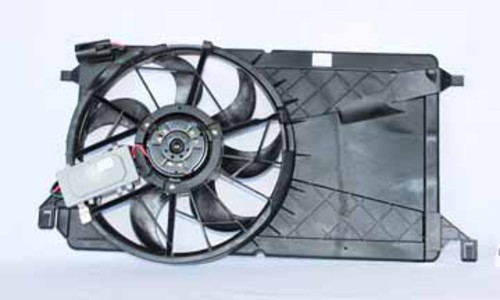 Foto de Ventilador Dual Condensador y Radiador  para Mazda 3 2004 2005 2006 2007 2008 2009 Marca TYC Nmero de Parte #621270