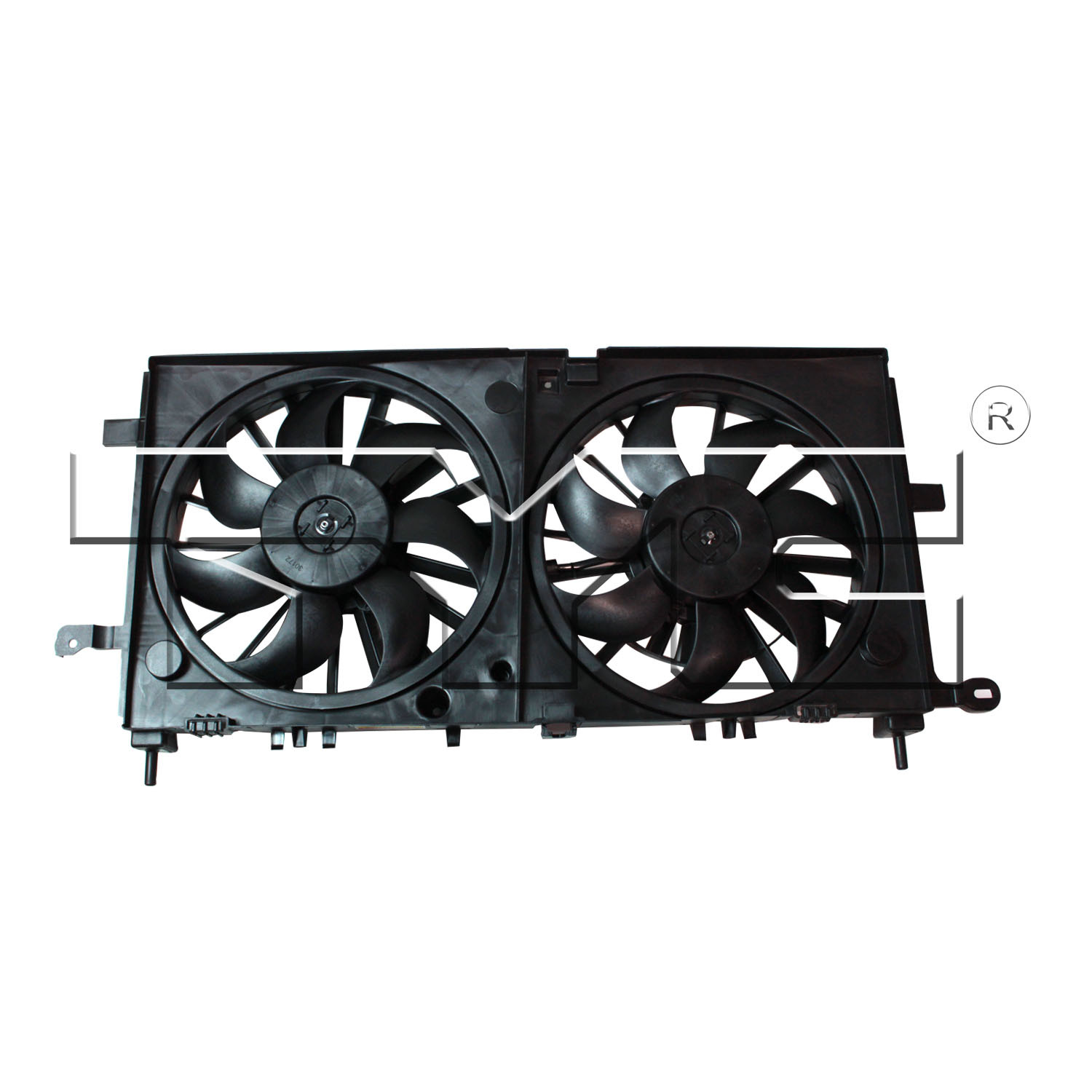 Foto de Ventilador Dual Condensador y Radiador  para Buick Terraza 2007 Chevrolet Uplander 2006 2007 2008 2009 Pontiac Montana 2007 2008 2009 Marca TYC Nmero de Parte 622340