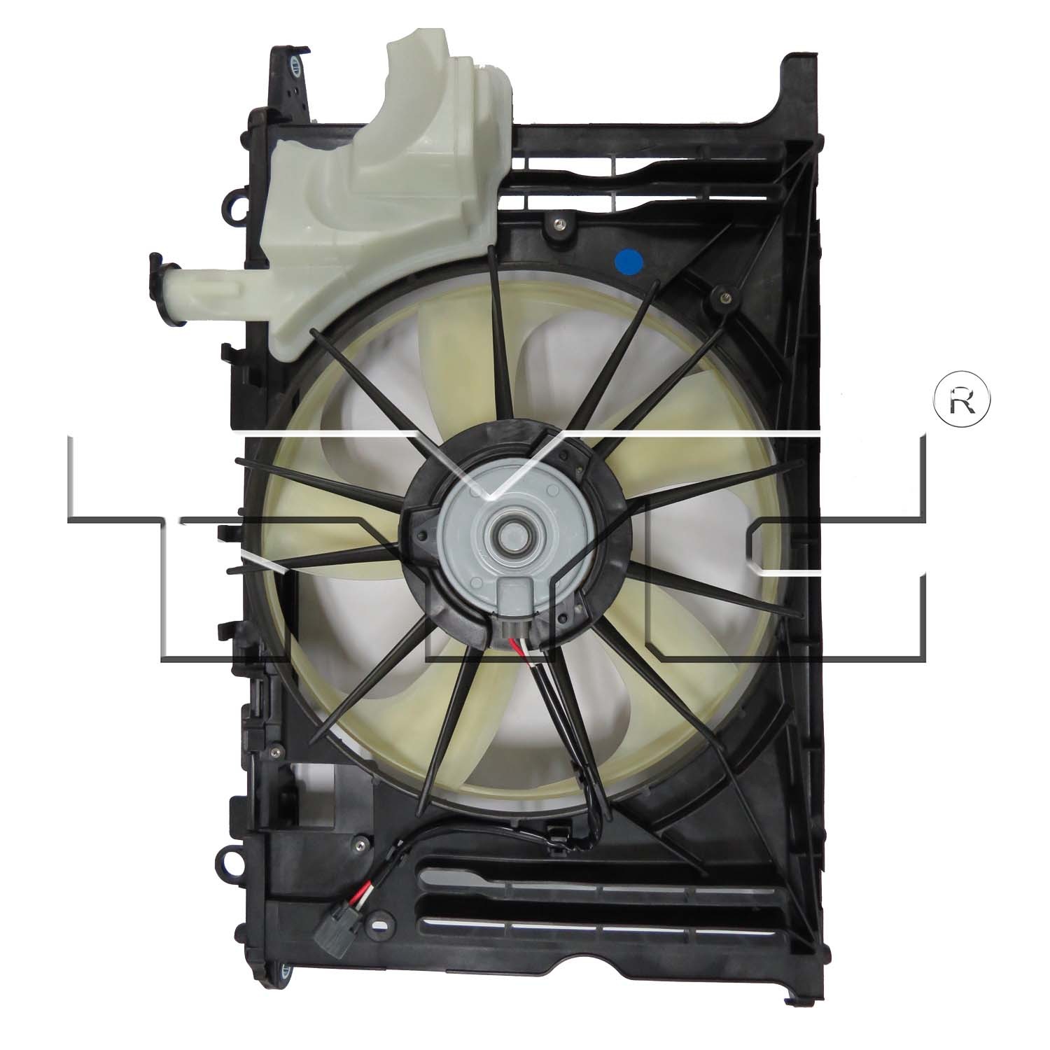 Foto de Ventilador Dual Condensador y Radiador  para Toyota Corolla 2014 2015 2016 Marca TYC N�mero de Parte #623160