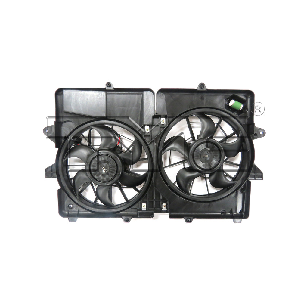 Foto de Ventilador Dual Condensador y Radiador  para Ford Escape Mercury Mariner Marca TYC Nmero de Parte 623240