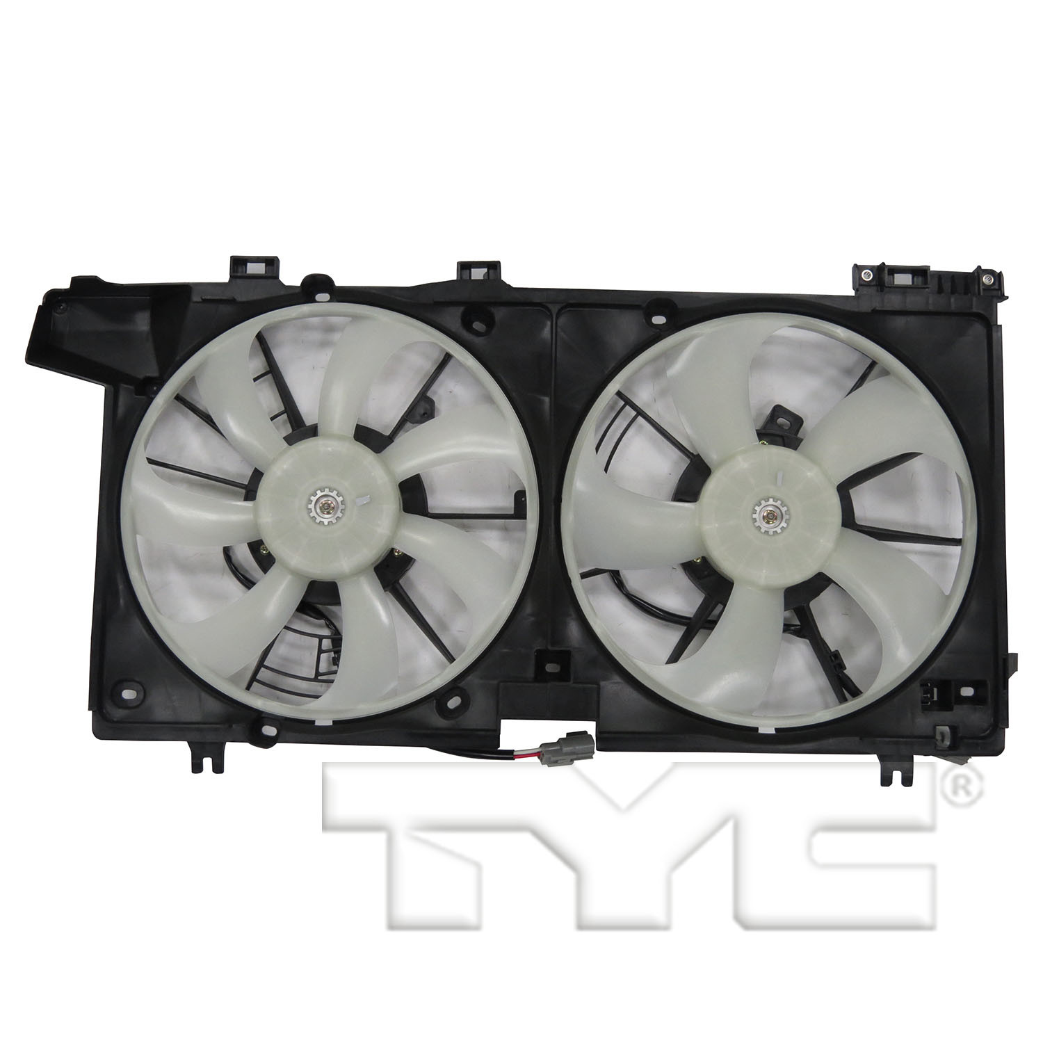 Foto de Ventilador Dual Condensador y Radiador  para Subaru Legacy 2015 2016 2017 Subaru Outback 2015 2016 2017 Marca TYC Nmero de Parte 623470