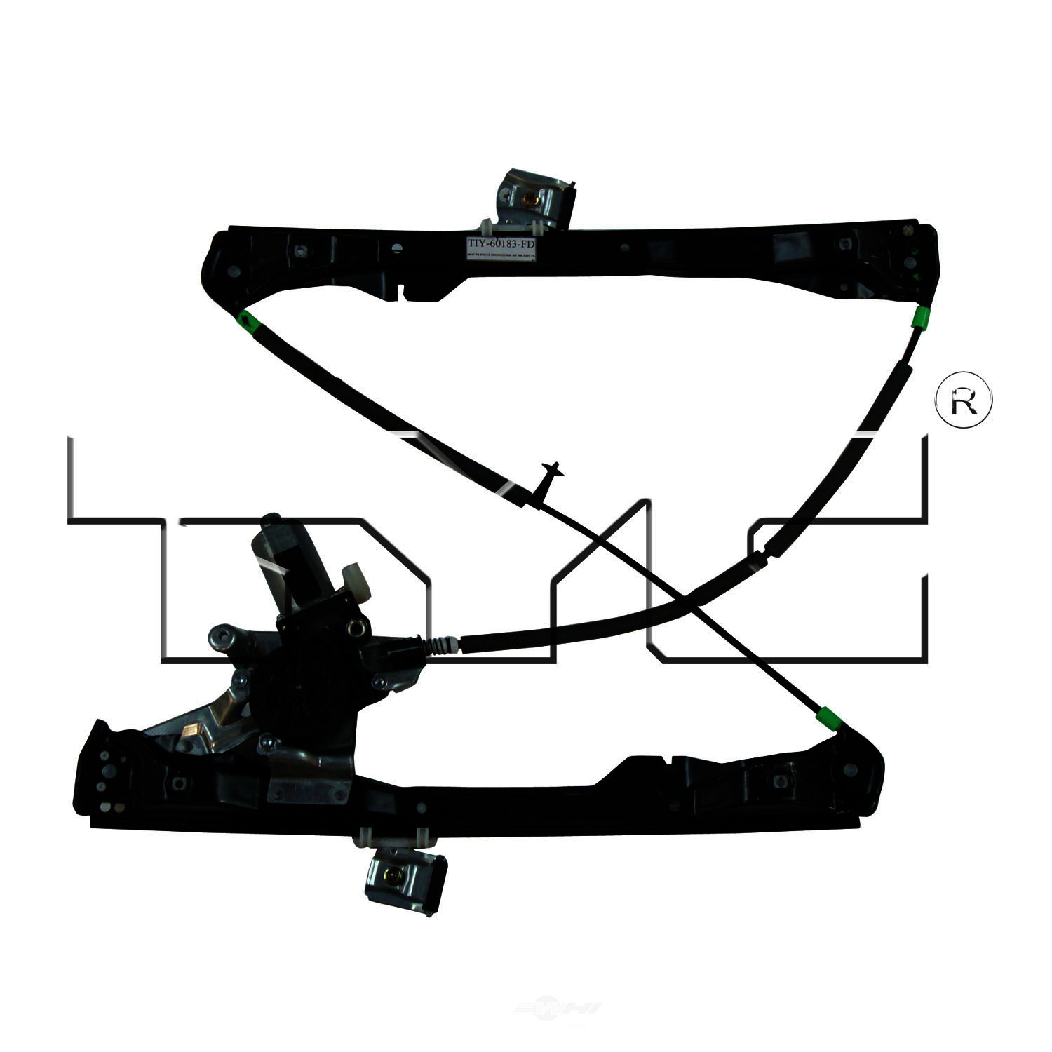 Foto de Conjunto Motor y Regulador de Vidrio Automatico para Ford Focus 2005 Marca TYC N�mero de Parte 660204