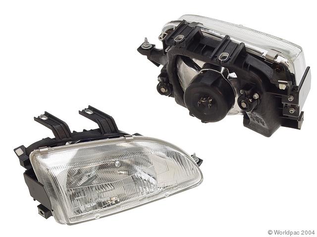 Foto de Conjunto de Faros Delanteros para Honda Civic 1992 1993 1994 1995 Marca Tyc Nmero de Parte W0133-1620300