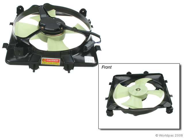 Foto de Ventilador del Condesador del Aire Acondicionado para Ford Tempo Honda Civic Honda Civic del Sol Mercury Topaz Marca Tyc Nmero de Parte W0133-1789802