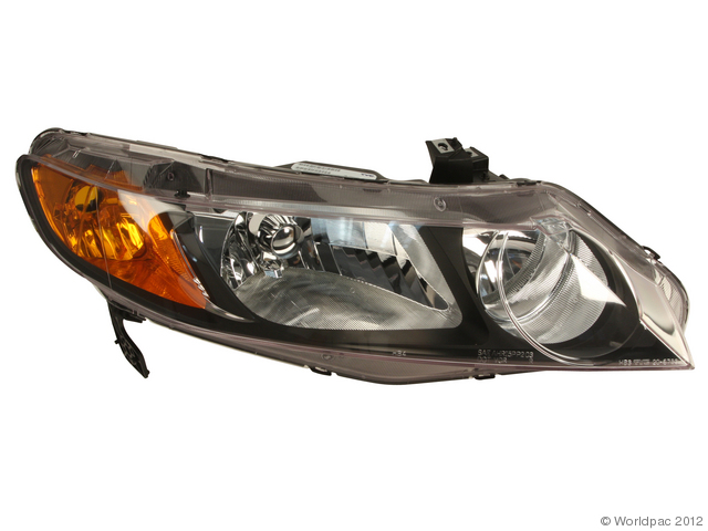 Foto de Conjunto de Faros Delanteros para Honda Civic 2007 2006 2008 Marca Tyc Nmero de Parte W0133-1802059