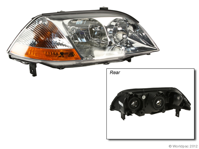 Foto de Conjunto de Faros Delanteros para Acura MDX 2001 2002 2003 Marca Tyc Nmero de Parte W0133-1807165