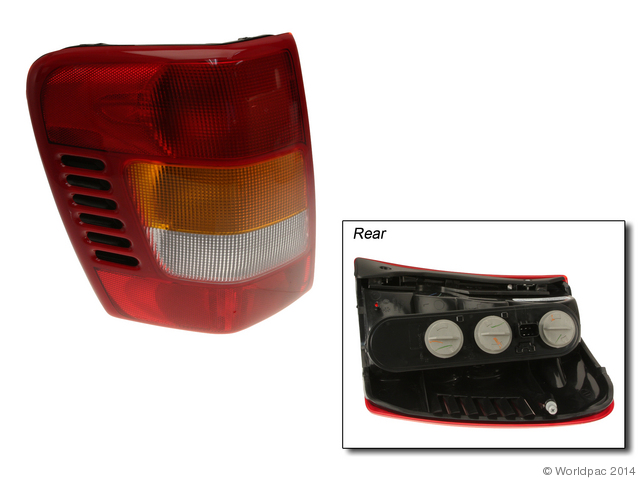 Foto de Conjunto de luz trasera para Jeep Grand Cherokee 1999 2000 2001 2002 Marca Tyc Nmero de Parte W0133-1963974