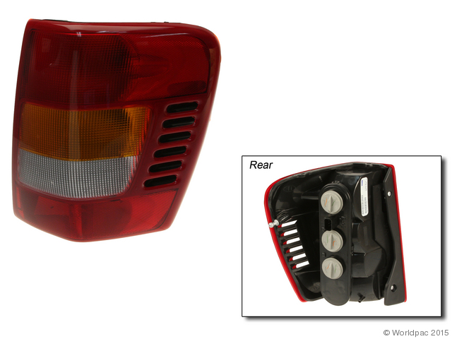 Foto de Conjunto de luz trasera para Jeep Grand Cherokee 1999 2000 2001 2002 Marca Tyc Nmero de Parte W0133-1963975