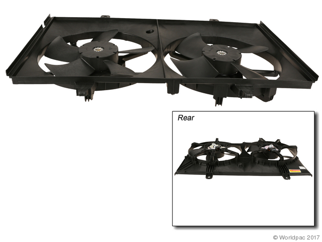 Foto de Montura de ventilador de enfriado de motor para Nissan Murano 2003 2004 2005 2006 2007 Marca Tyc Nmero de Parte W0133-1970497