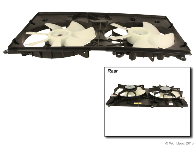 Foto de Montura de ventilador de enfriado de motor para Hyundai Accent Marca Tyc Nmero de Parte W0133-2037963